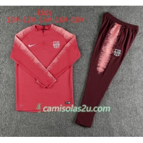 FC Barcelona Criança Sweat de Treino Conjunto Rosa 2018/19